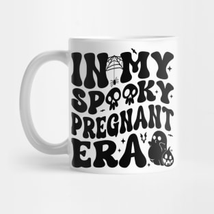 In My Spooky Pregnant Era Ghost Halloween Pregnant Mom Women Mug